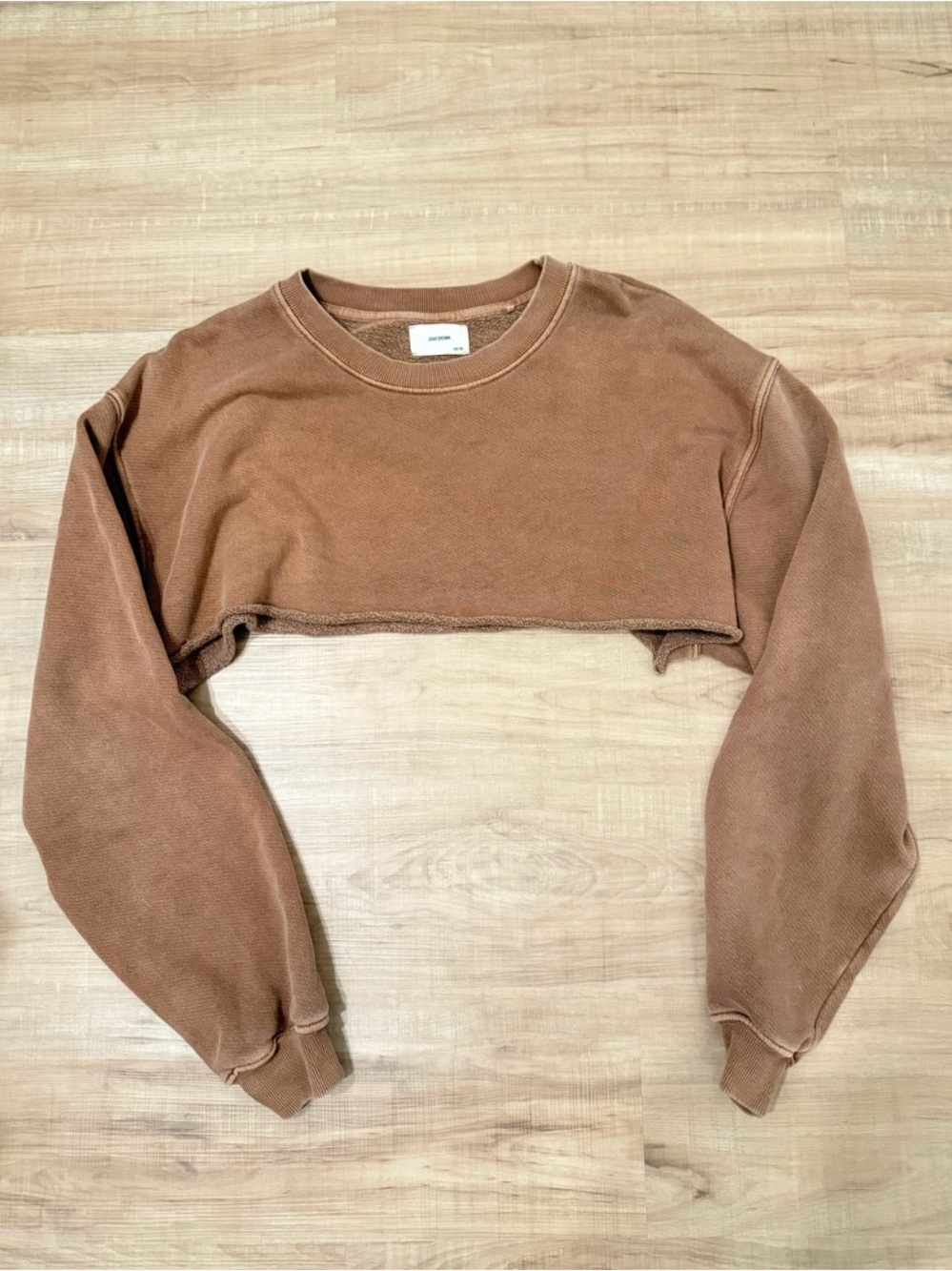 Joah Brown Cropped Sweatshirt! Cross listed on Mercari bc my prices are lower!
